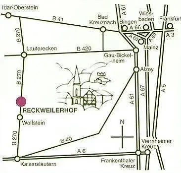 בית הארחה Reckweilerhof Wolfstein